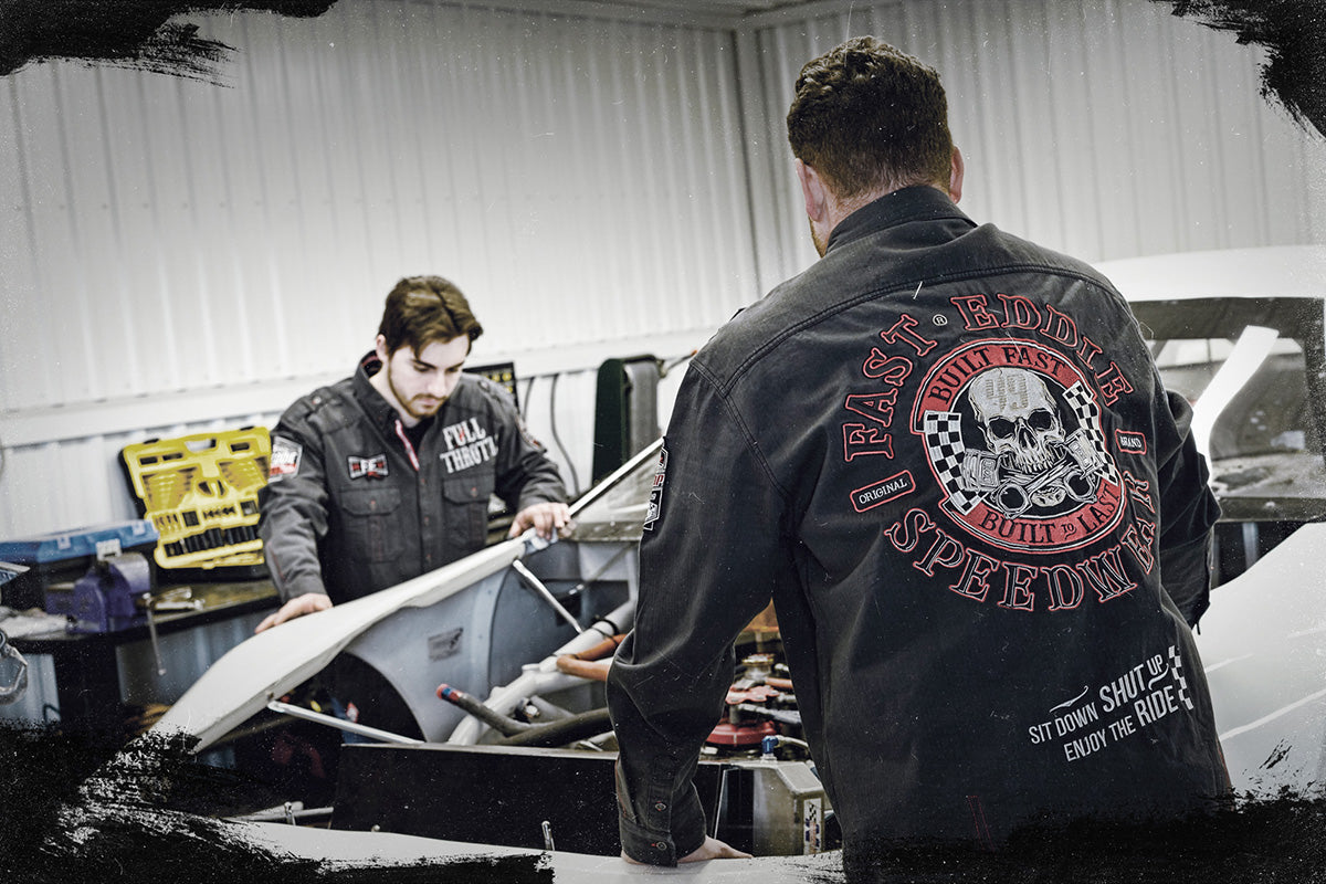 Oil Can Full Throttle L/S Shirt