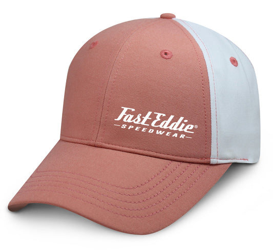 Fast Eddie Speedwear Ladies Summer Cap Blush/White