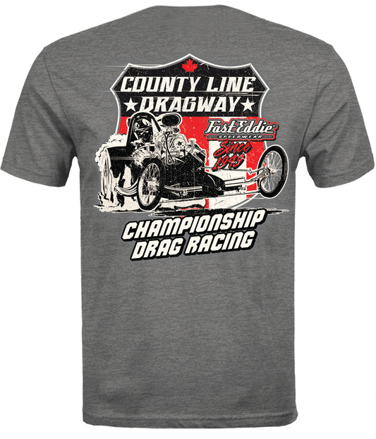 County Line Dragway T-Shirt