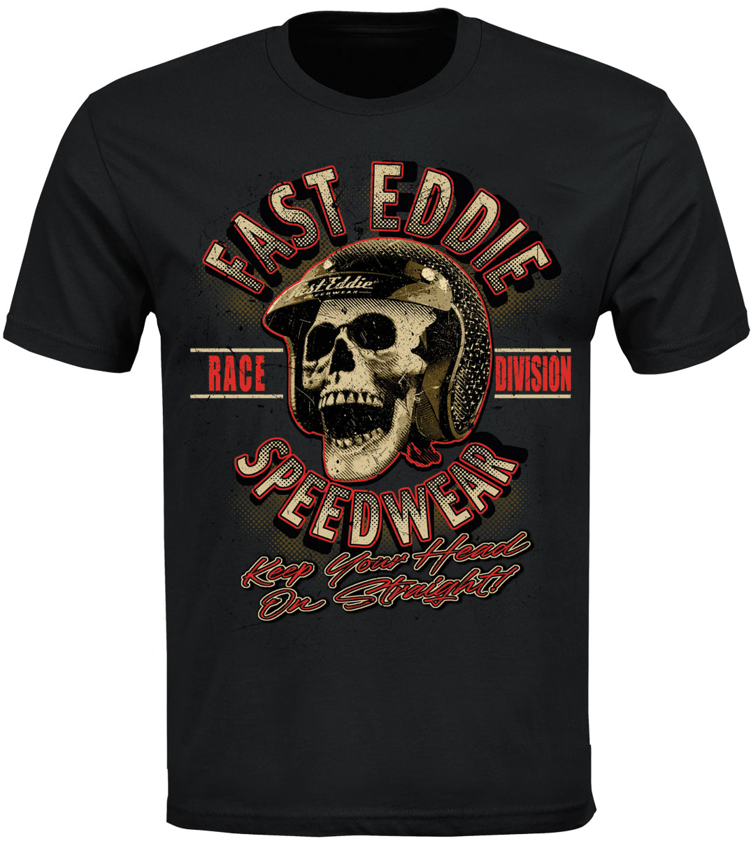Fast Eddie Helmet Head T-Shirt