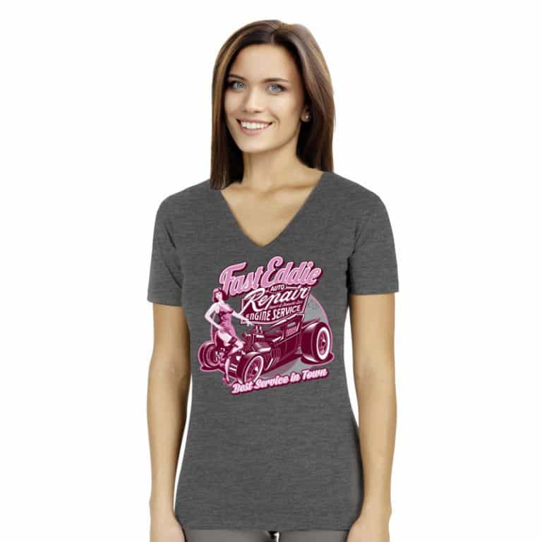 Ladies Auto Garage T-Shirt
