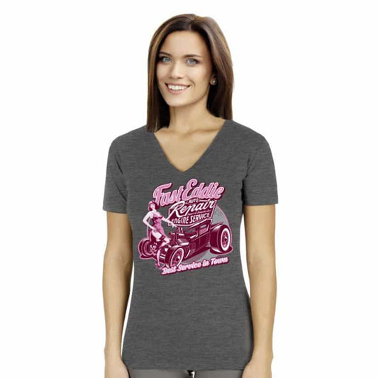 Ladies Auto Garage T-Shirt