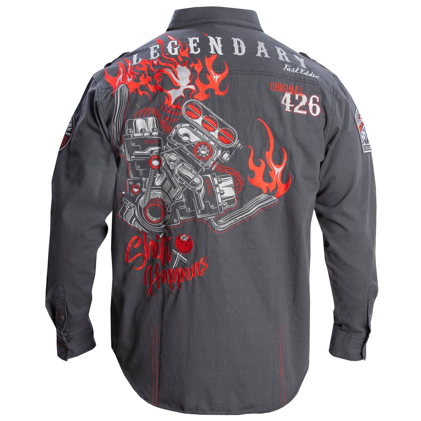 Oil Can Full Throttle L/S Shirt