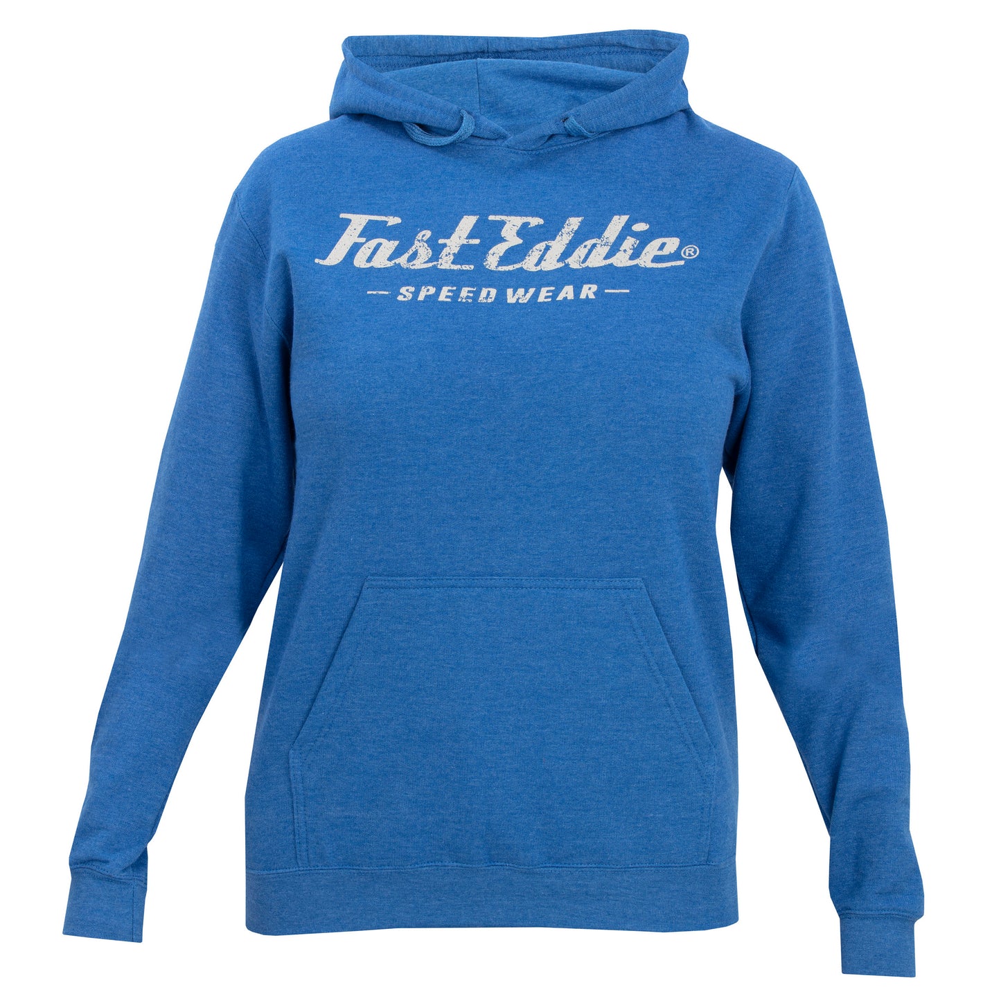 Ladies Vintage Eddie Hooded Fleece - Heather Royal