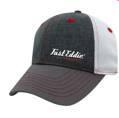 Youth Woven Washed Mesh Back Cap