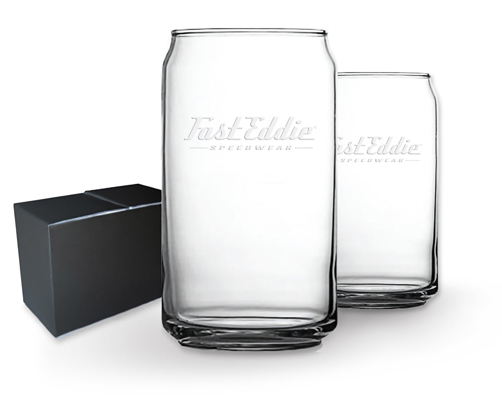 Etched Glass Tumbler - 2 Pk