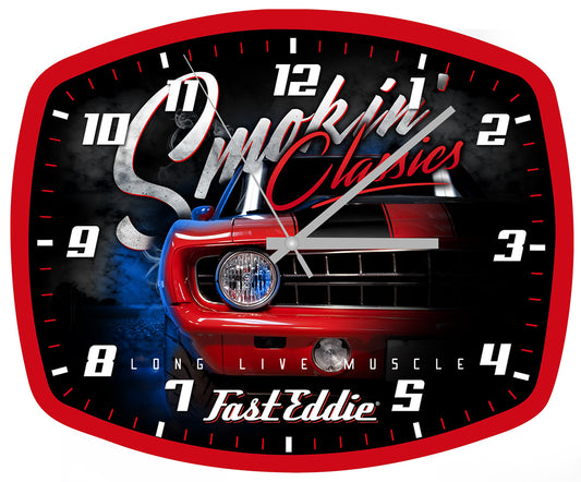 Smokin' Classics Wall Clock