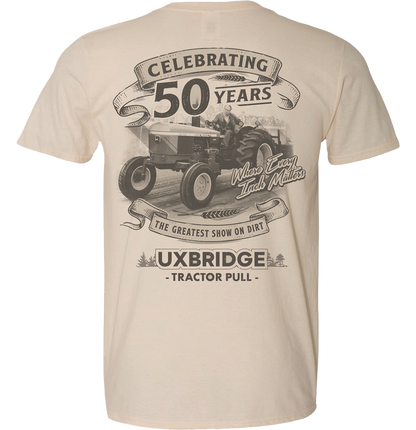 Uxbridge Tractor Pull 50th Anniversary T-Shirt
