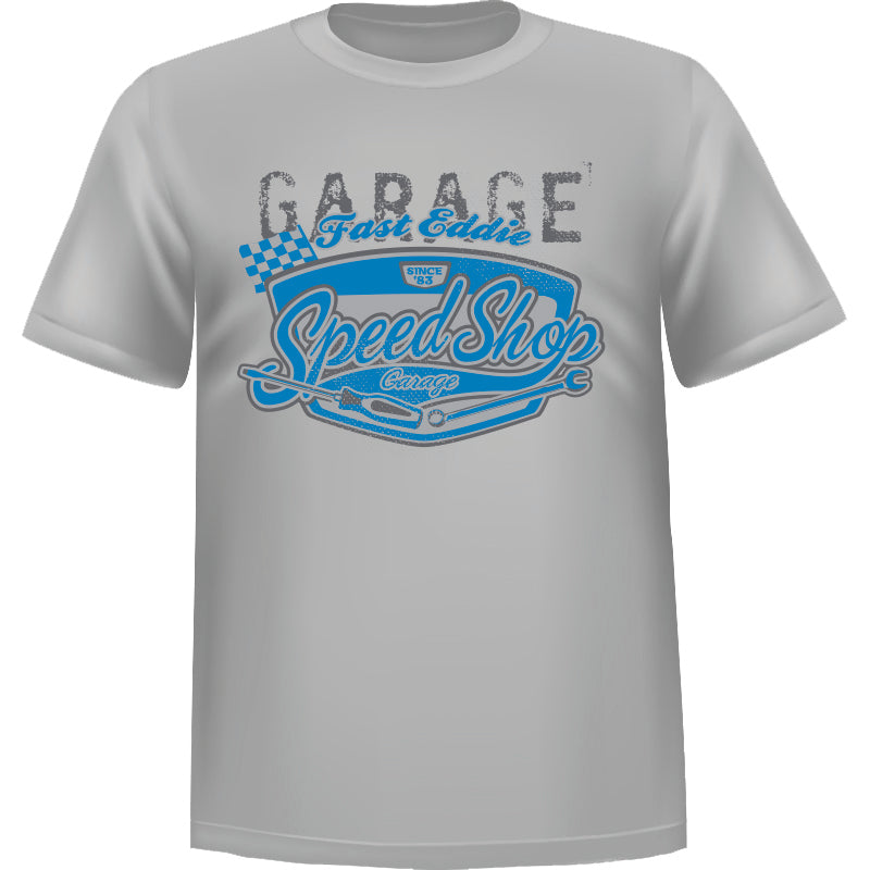 Fast Eddie Worn Out Speed Shop T-Shirt